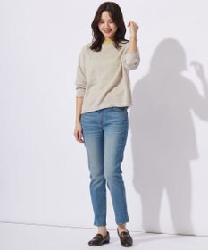 J.PRESS LADIES 【洗える・吸水速乾】MERCERIZED CORD LINEN ニット