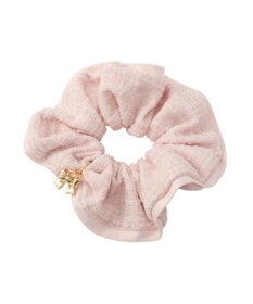 Maison de FLEUR ツイードリボンシュシュ