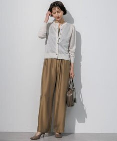 23区 S 【先行予約/WEB&一部店舗限定カラーあり】シアードット クルーネック カーディガン