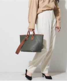 LA BAGAGERIE 【maison vert】 【シュリンク合皮・軽量】変形2WAYバッグ