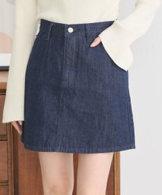 earth music&ecology Ｌｅｅ×ｅ．ｍ．ａ．ｅデニムミニスカート