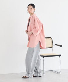 earth music&ecology 裾ドロストスウェットパンツ
