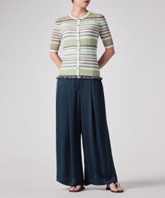 Paul Smith ラメボーダー リブ カーディガン