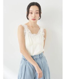 earth music&ecology 総レースキャミソール