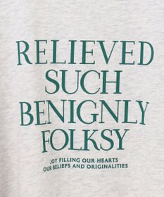 ANY フレンチスリーブロゴTシャツ