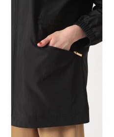 DAKS フーデッドライトタフタブルゾン