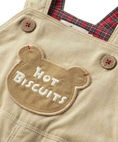 MIKI HOUSE HOT BISCUITS 【70-110cm】 コーデュロイ オーバーオール