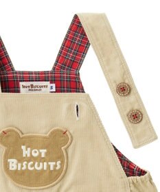 MIKI HOUSE HOT BISCUITS 【70-110cm】 コーデュロイ オーバーオール