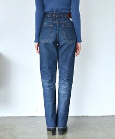 caqu modern classic テーパードデニムパンツ USEDWASH