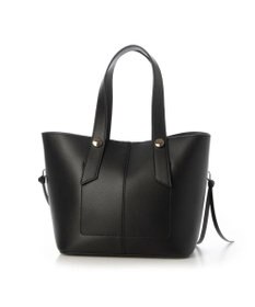 UNBILLION cachecache スタッズポイント両面合皮2wayトートバッグ