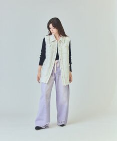 GRACE CONTINENTAL ツイードカバーオールジレ