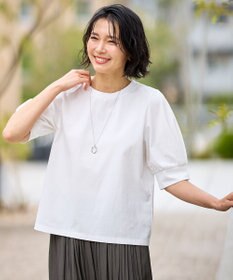 ANY 【洗濯機可】パフスリーブプルオーバー