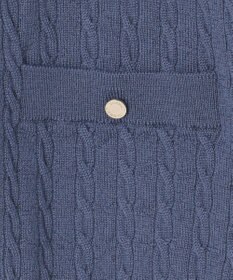 J.PRESS LADIES 【洗える】KNIT BASIC ミディ丈 カーディガン