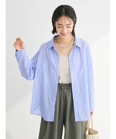 Green Parks インド綿 ボイルゆったりシャツ