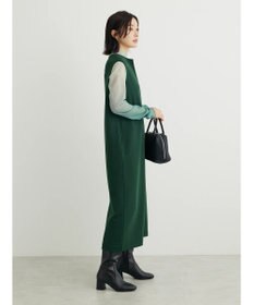 Green Parks キーネックダンボールジャンスカ