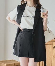 WEGO リネンライクサイドベルトベスト