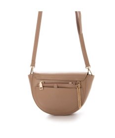 UNBILLION cachecache 財布ポーチ付きハーフムーンショルダーバッグ