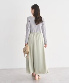 earth music&ecology 【予約】レーストリムリブニットプルオーバー