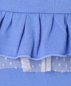 組曲 KIDS 【UVケア】【150-160㎝】フレアラッフル Tシャツ