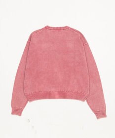 WEGO ブリーチニットグラフィックプルオーバー