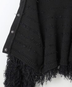 #Newans リボンヤーンニットカーディガン