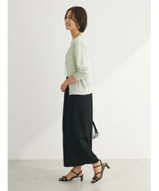 Green Parks ラメクルーネックカーディガン