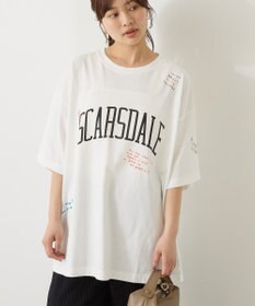 AMERICAN HOLIC 総柄ロゴTシャツ