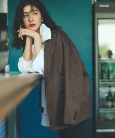 uncrave 【手洗い可】ウォッシャブル ツイード ジャコット（uncrave STANDARD）