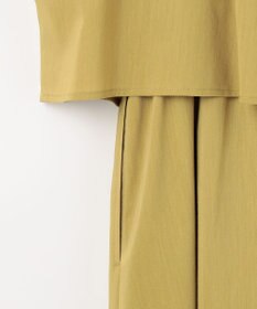 23区 【接触冷感/洗える】ストレッチラミータフタ ワンピース