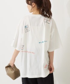 AMERICAN HOLIC 総柄ロゴTシャツ