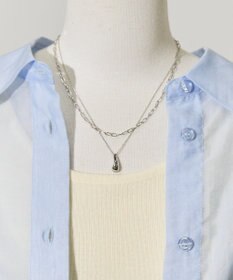 AMERICAN HOLIC 2連ドロップトップネックレス