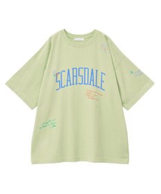 AMERICAN HOLIC 総柄ロゴTシャツ