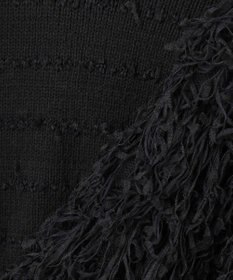 #Newans リボンヤーンニットカーディガン