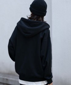 WEGO 【25年秋冬新作/ユニセックス着用ITEM/SMLサイズ展開】グラフィックロゴダブルZIPパーカー