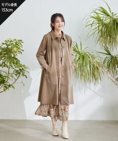 Tiaclasse 【洗える】ステンカラーコート