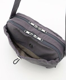 LA BAGAGERIE 【MONICA】クリンクルナイロン　ドロストショルダーバッグ