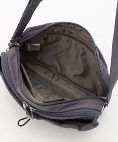 LA BAGAGERIE 【MONICA】クリンクルナイロン　ドロストショルダーバッグ