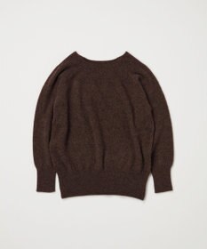 TOQUE 〈大草直子さんアドバイザー〉ベビーアルパカ×ウール縮絨ニットラグランスリーブ