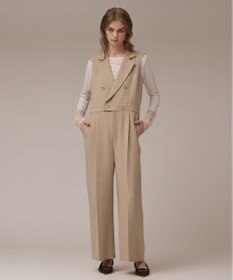 GRACE CONTINENTAL ツイードテーラーサロペット