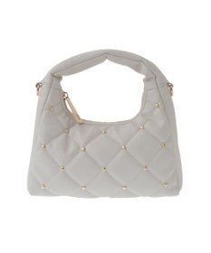 earth music&ecology スタッズキルトバッグ