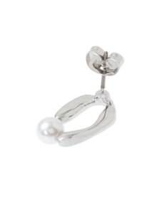 AMERICAN HOLIC パールオーバルフレームピアス