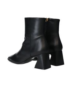 INTER-CHAUSSURES 【ANGEL ALARCON】フレアヒールセンターシームショートブーツ