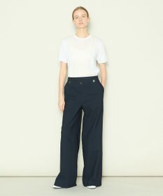 JOSEPH クリスピーストレッチ　ワイドトラウザーズ