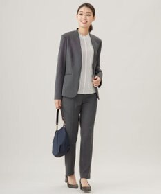 J.PRESS LADIES T/Rアルガンシルク テーパード パンツ