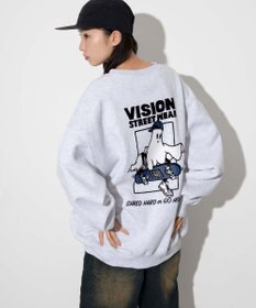 WEGO 【ユニセックス着用ITEM】VISIONゴーストスケータープルオーバー