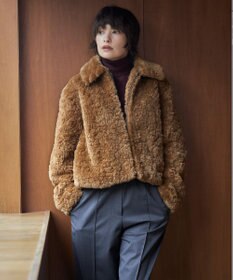 ICB 【CLASSY.1月号掲載・新色追加・洗える】エクストラファインメリノ タートルネックプルオーバー