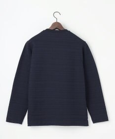 JOSEPH ABBOUD 【キングサイズ・オーガニックコットン使用】リンクスボーダー Tシャツ