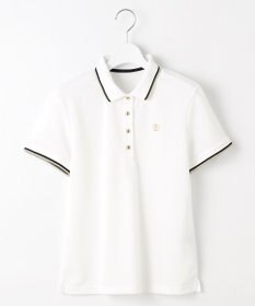23区GOLF 【WOMEN】シンプルカノコポロシャツ