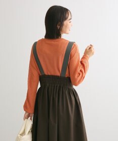 Green Parks ラメシアーリブニットプルオーバー