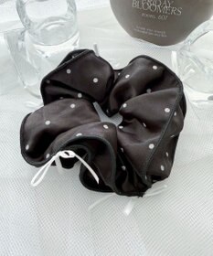 WEGO Lリボンドットシュシュ